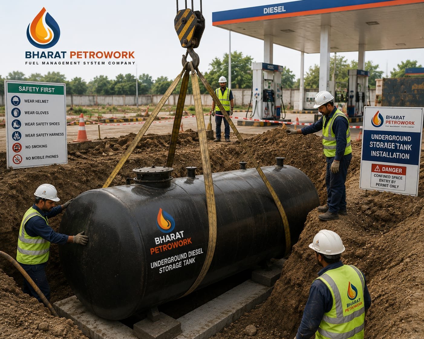 Underground Tank Installation